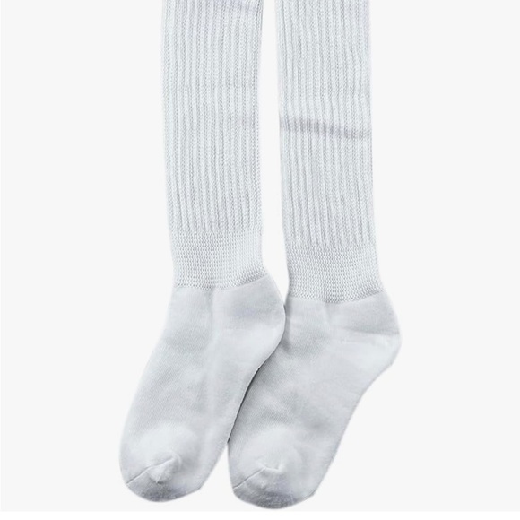 New Various Colors Slouch Socks Cotton Knee High Scrunch Socks - Picture 6 of 10